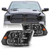 For 2013-2018 Dodge Ram 1500 2500 3500 Full LED Performance Headlights
