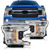 For 2018-2020 Ford F-150 OE Style Halogen Headlights