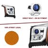 For 2015-2020 GMC Yukon/Yukon XL Halogen Projector Headlights